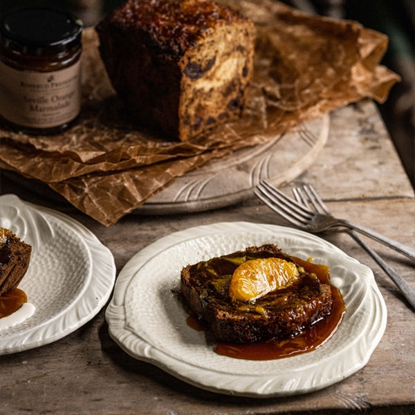 Date Pudding with Orange Marmalade