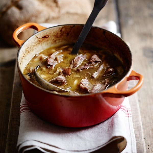 Lamb Cassoulet with Bramley Apple & Chilli Chutney