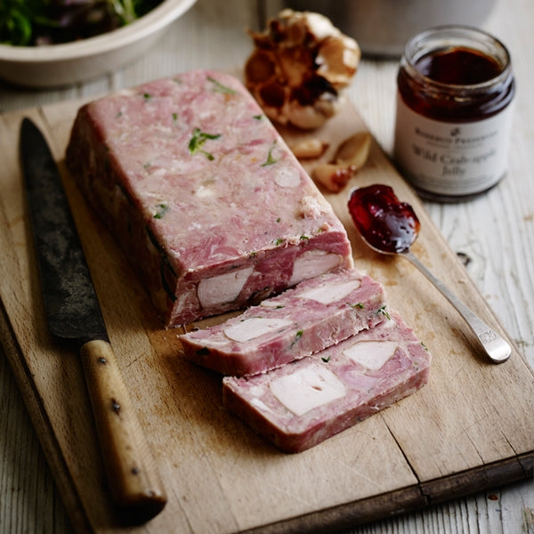 Ham & Chicken Terrine with Wild Crab-apple Jelly