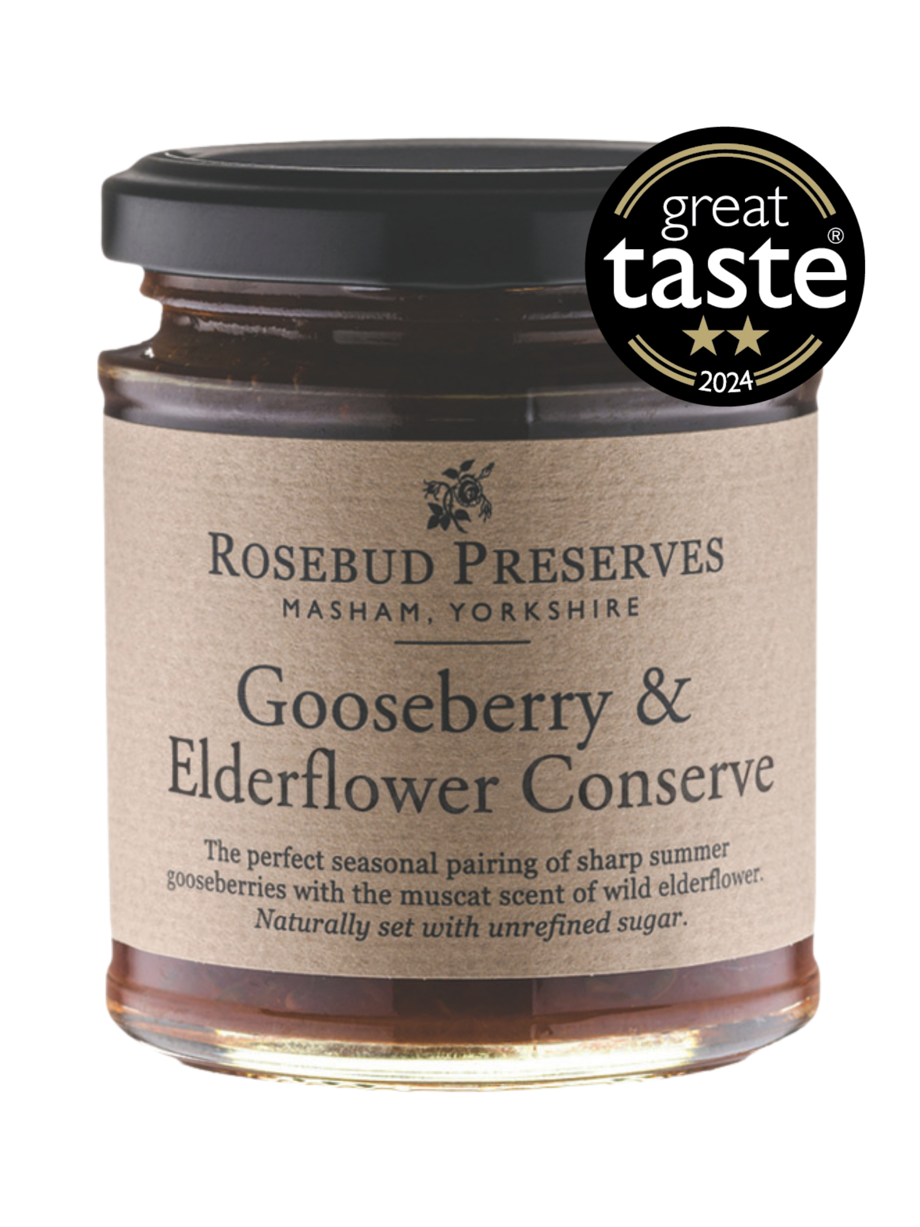Gooseberry & Elderflower Conserve | 227g
