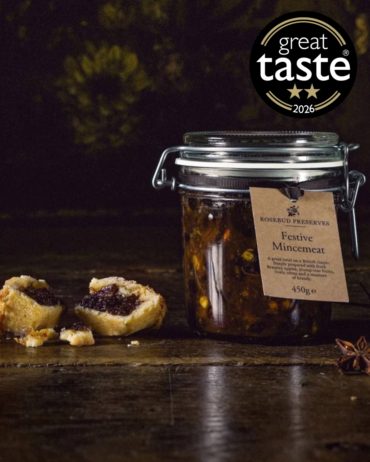 Festive Mincemeat, Kilner Jar | 450g