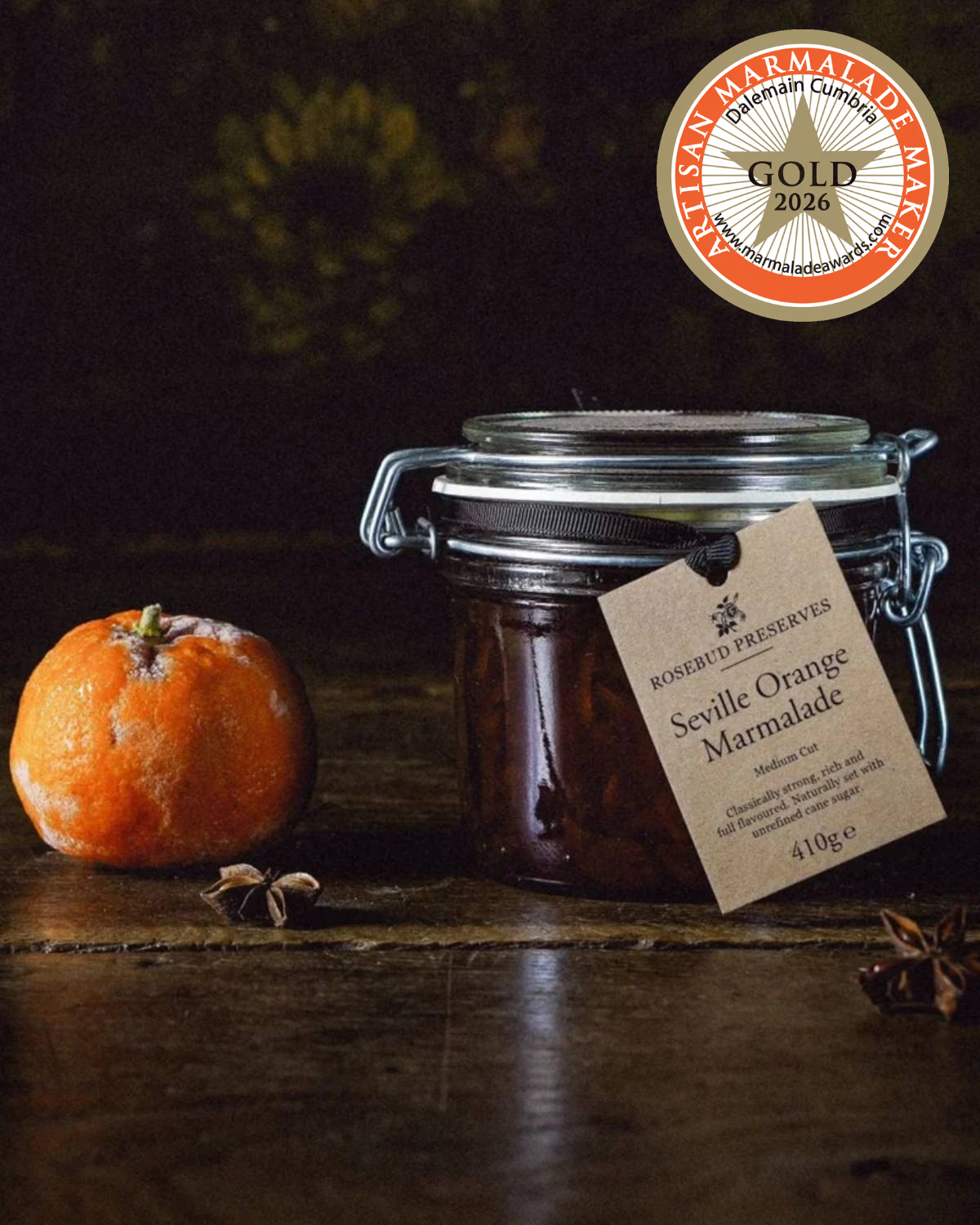 Seville Orange Marmalade, Kilner Jar | 410g