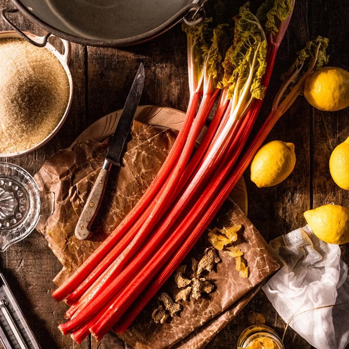 Homemade Rhubarb Jam Recipe