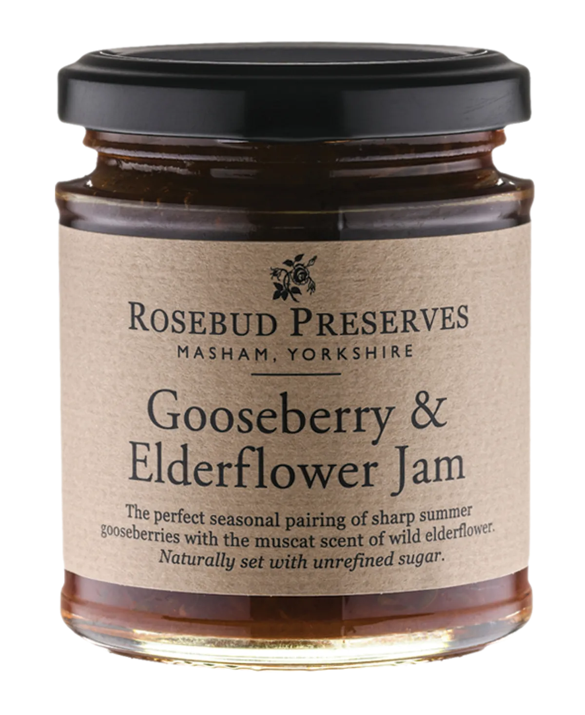 Gooseberry & Elderflower Jam | 227g